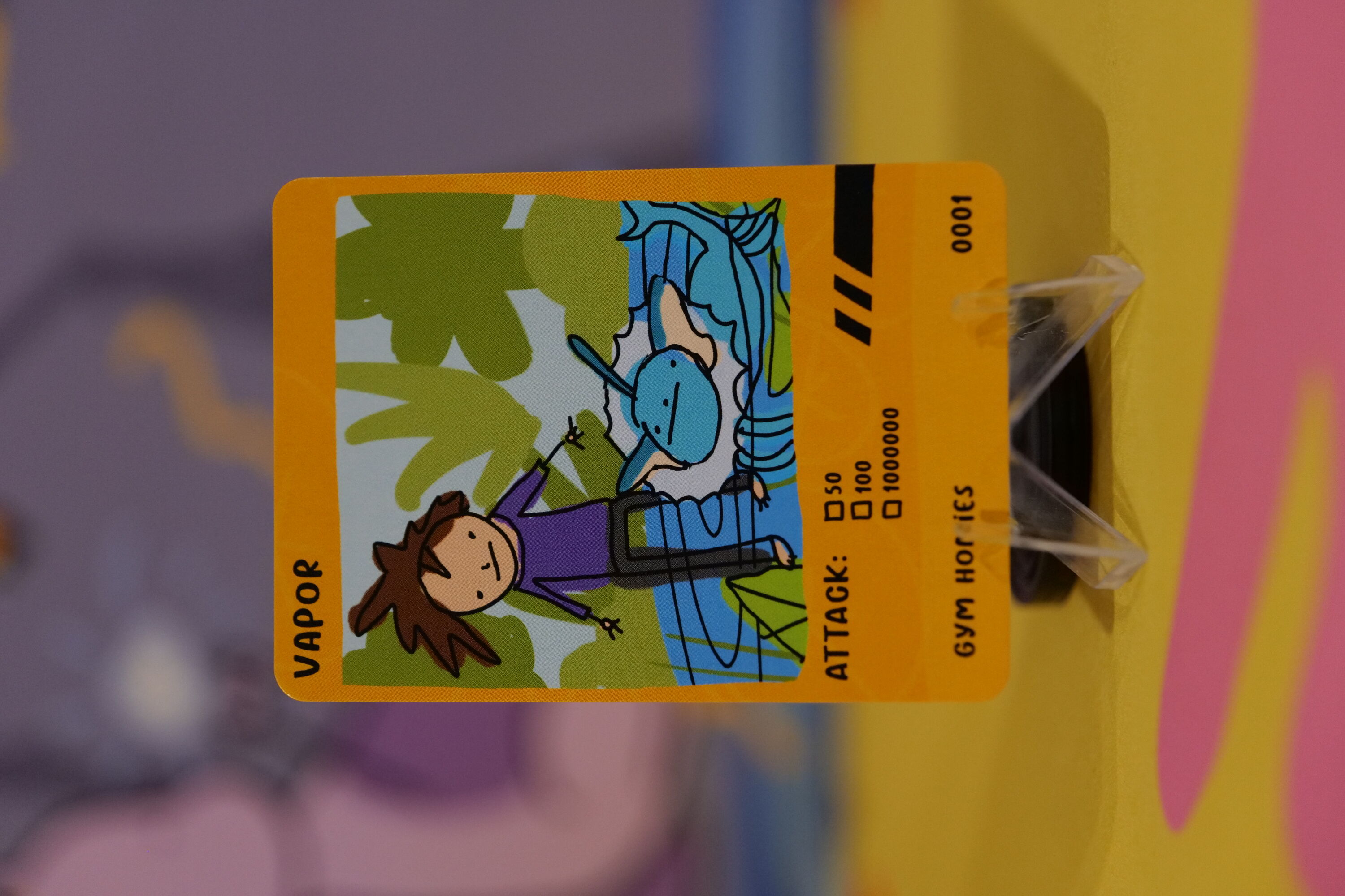 Pokenots Gym Homies Singles – Near Mint Dysfunctional Passholder Pokenot Cards